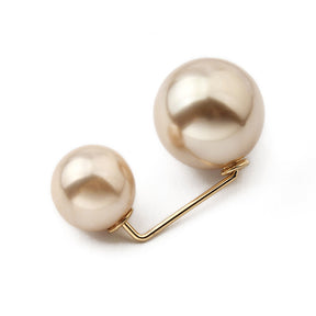 Anti-light Brooch Skirt Waist Button Nail Pearl