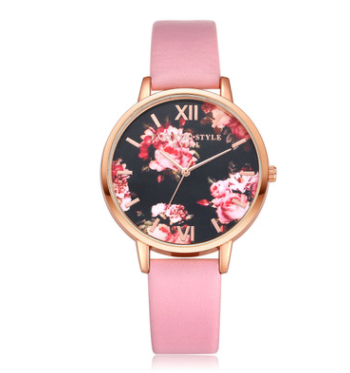 High Quality Fashion Leather Strap Rose Gold Women Watch Casual Love Heart Quartz Wrist Watch Women Dress Ladies Luxury Watches