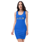 Blue Bodycon dress