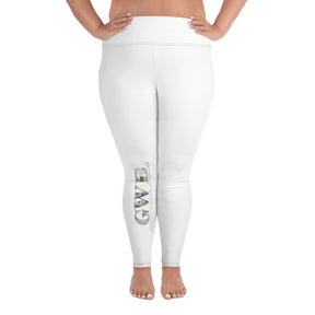 All-Over Print Plus Size Leggings