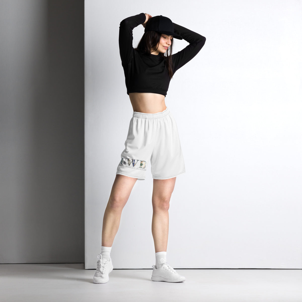 Women's mesh shorts