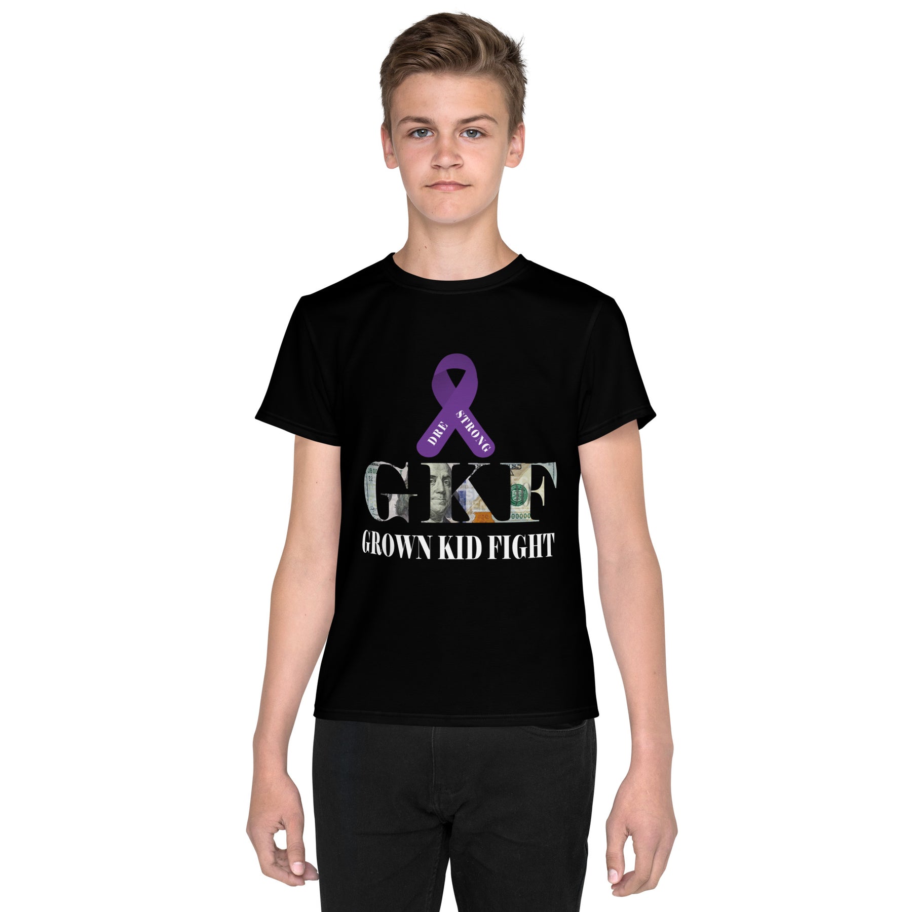 Youth GKF crew neck t-shirt