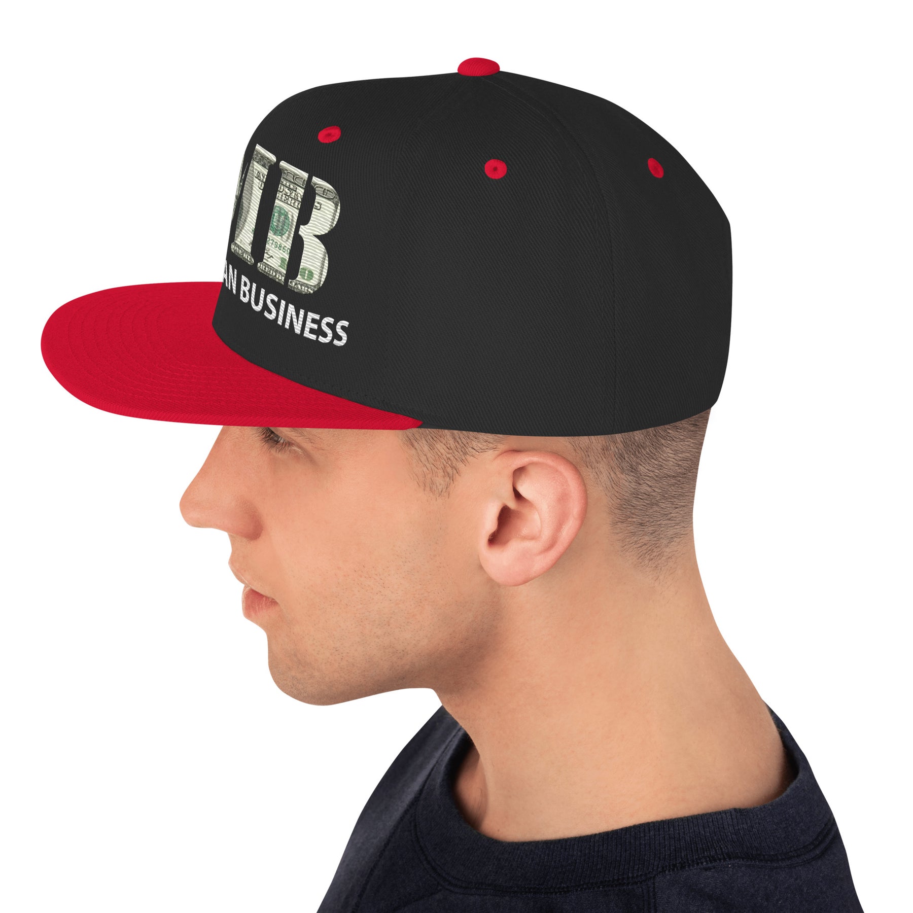 Snapback buckram Hat