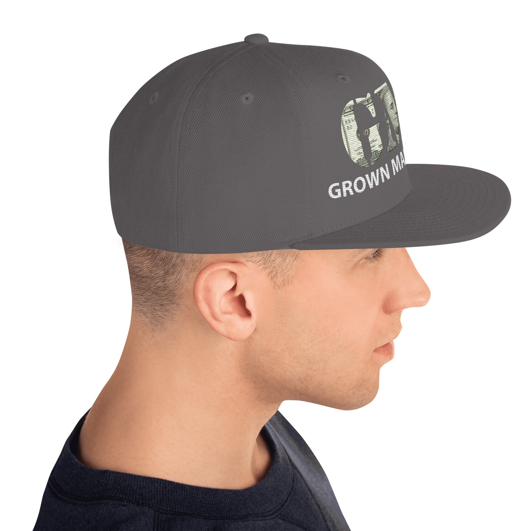 Snapback buckram Hat