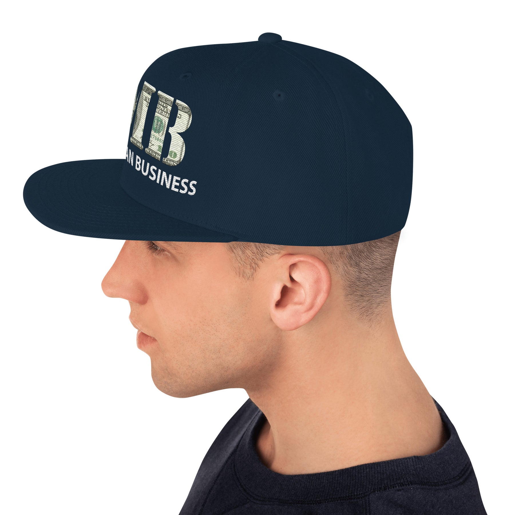 Snapback buckram Hat