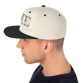 Snapback buckram Hat