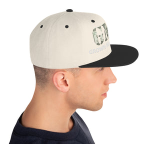 Snapback buckram Hat