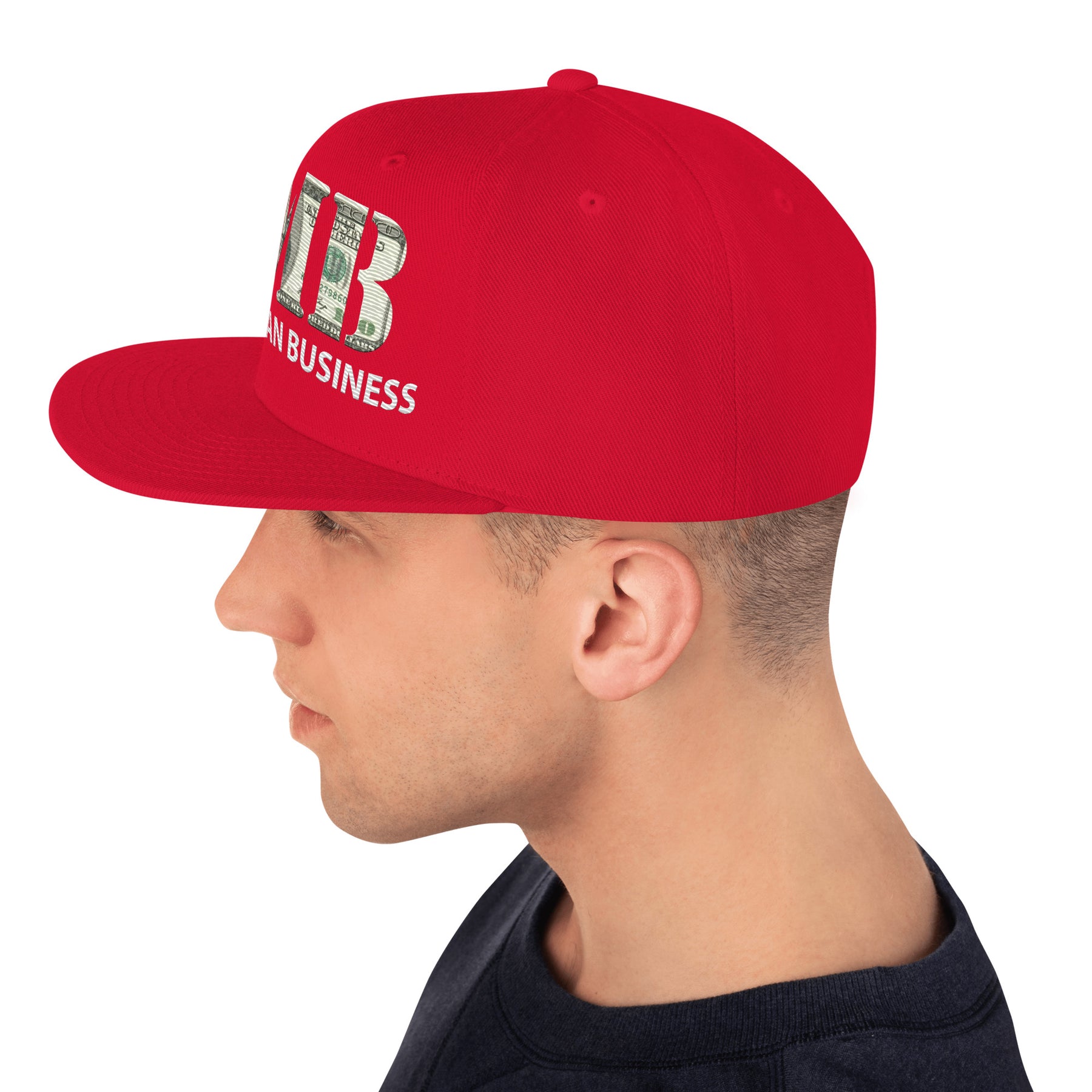 Snapback buckram Hat