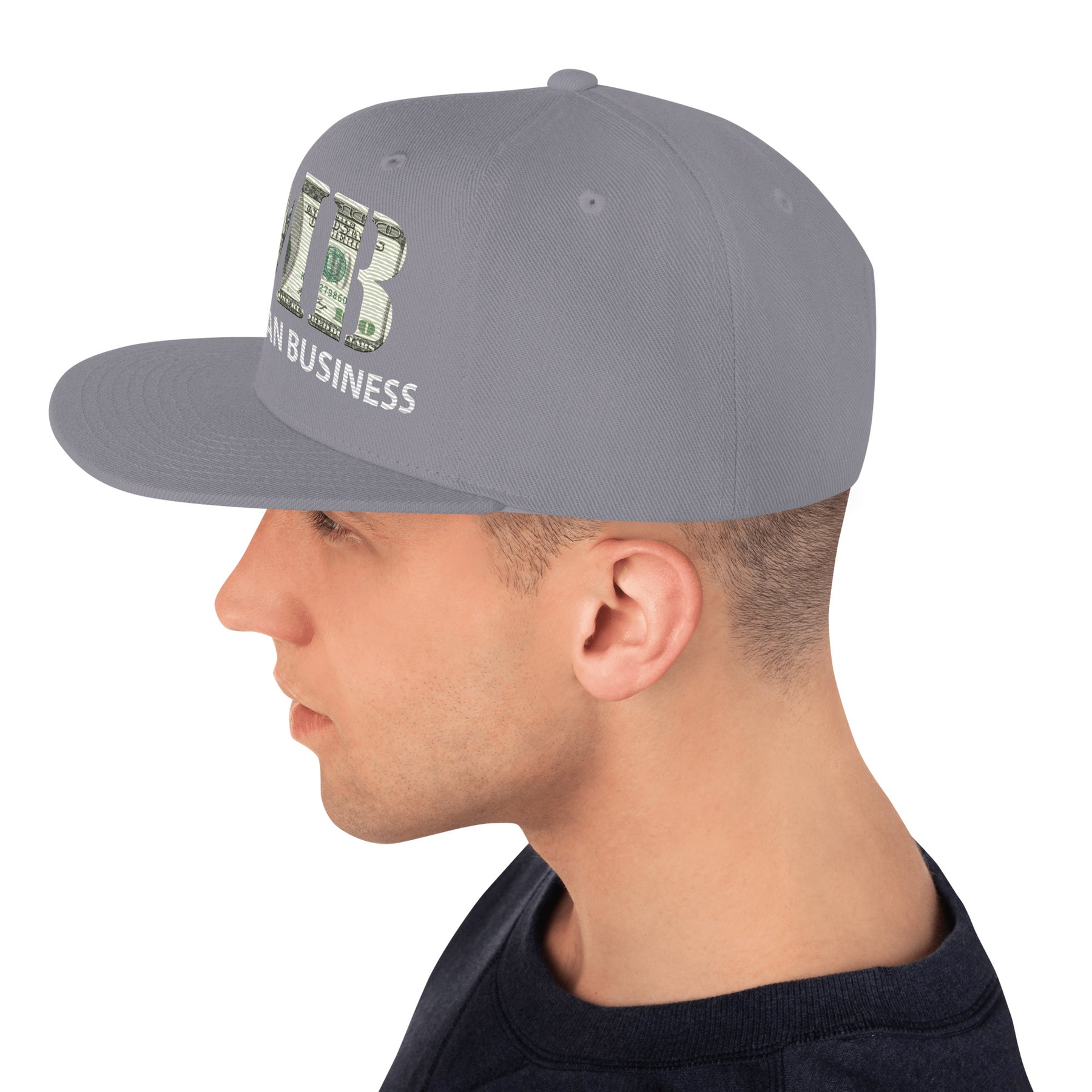 Snapback buckram Hat