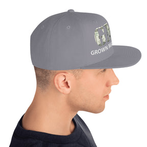 Snapback buckram Hat