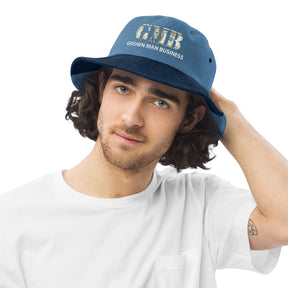 Denim bucket hat