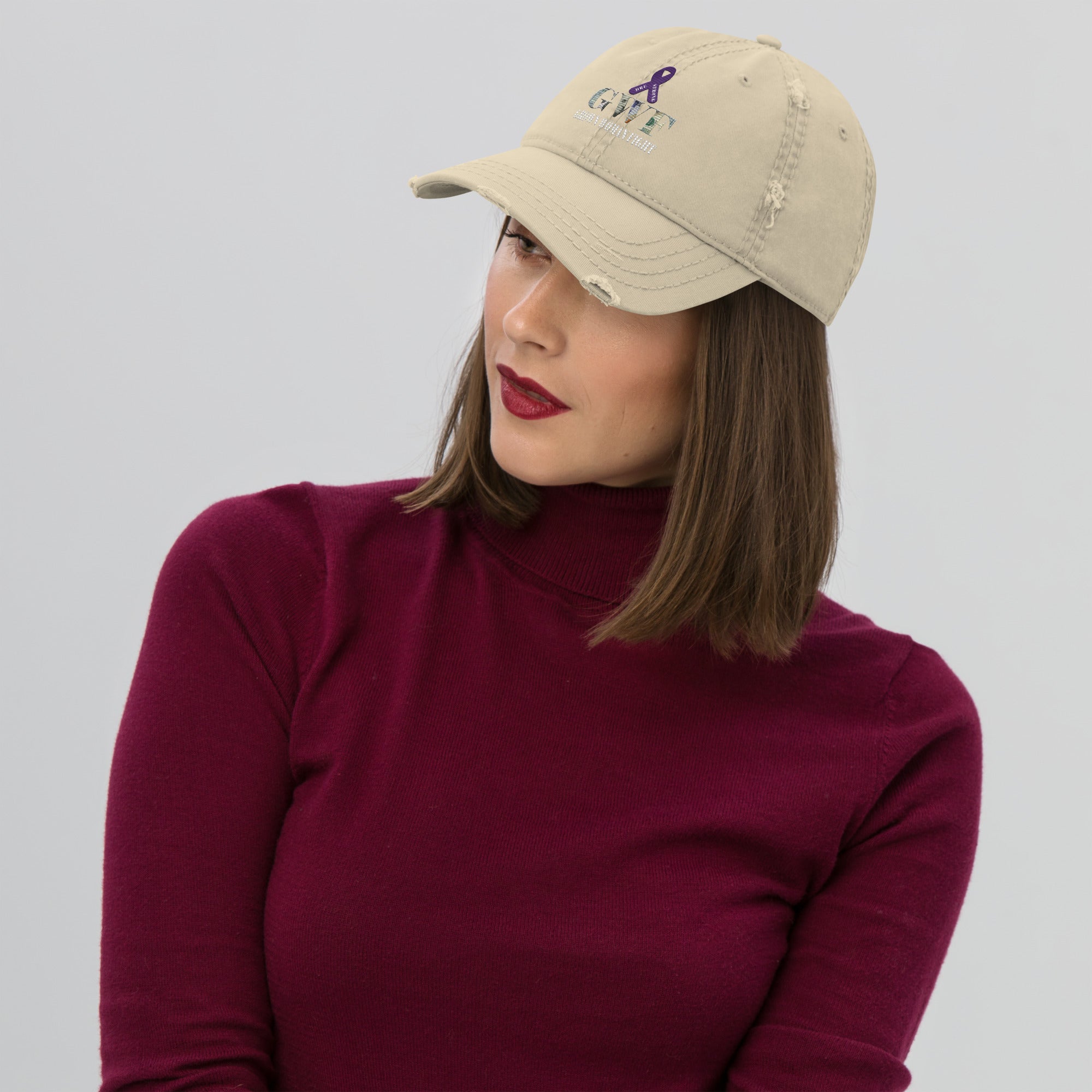 GWF Distressed Dad Hat