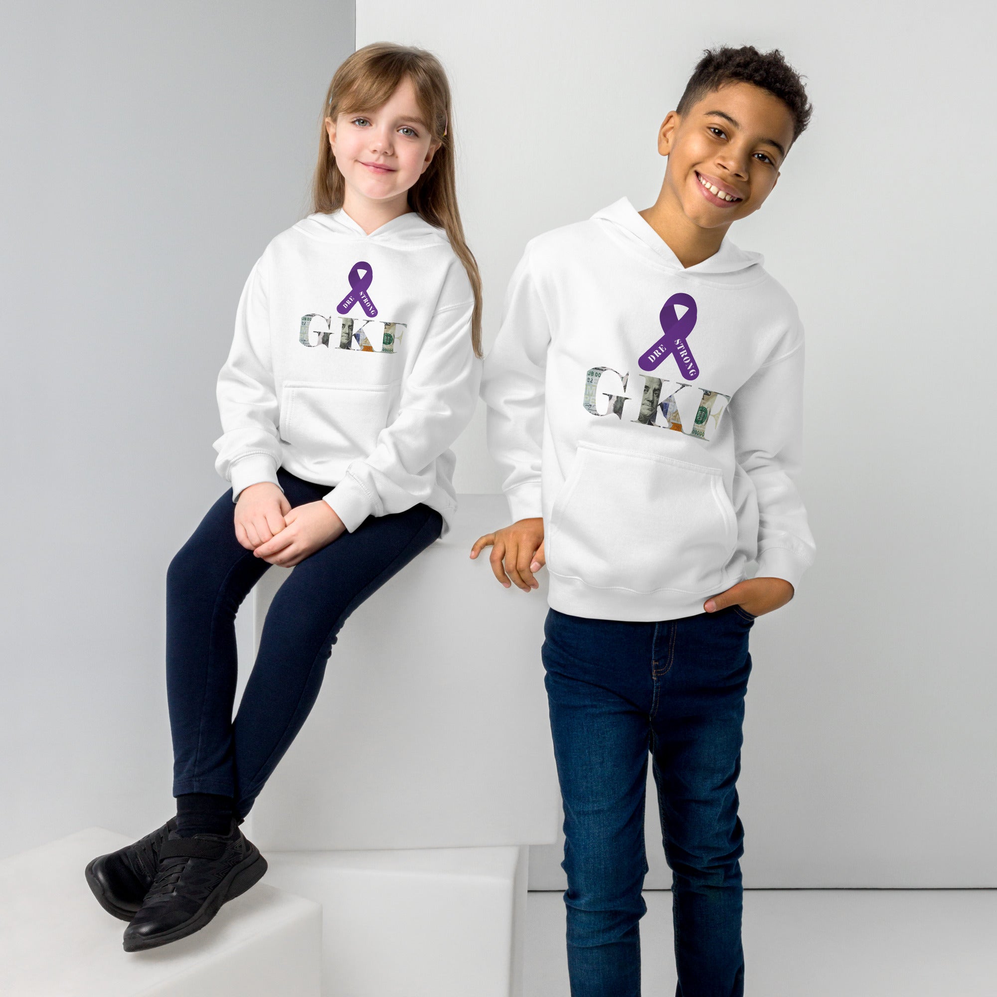 Kids GKF fleece hoodie