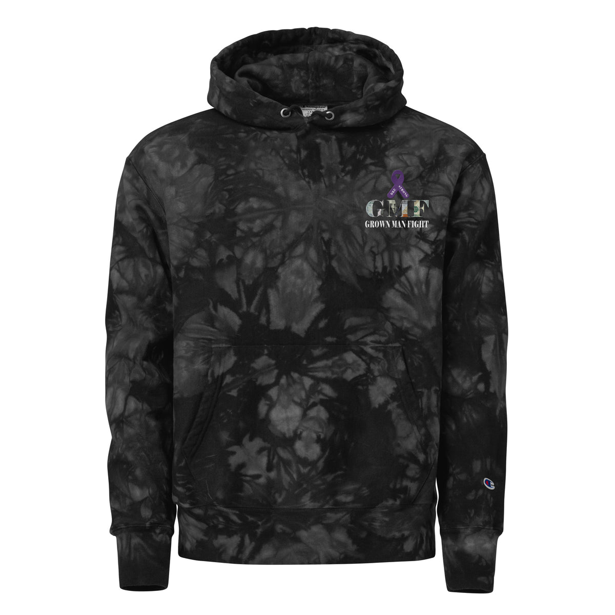 GMF Champion tie-dye hoodie