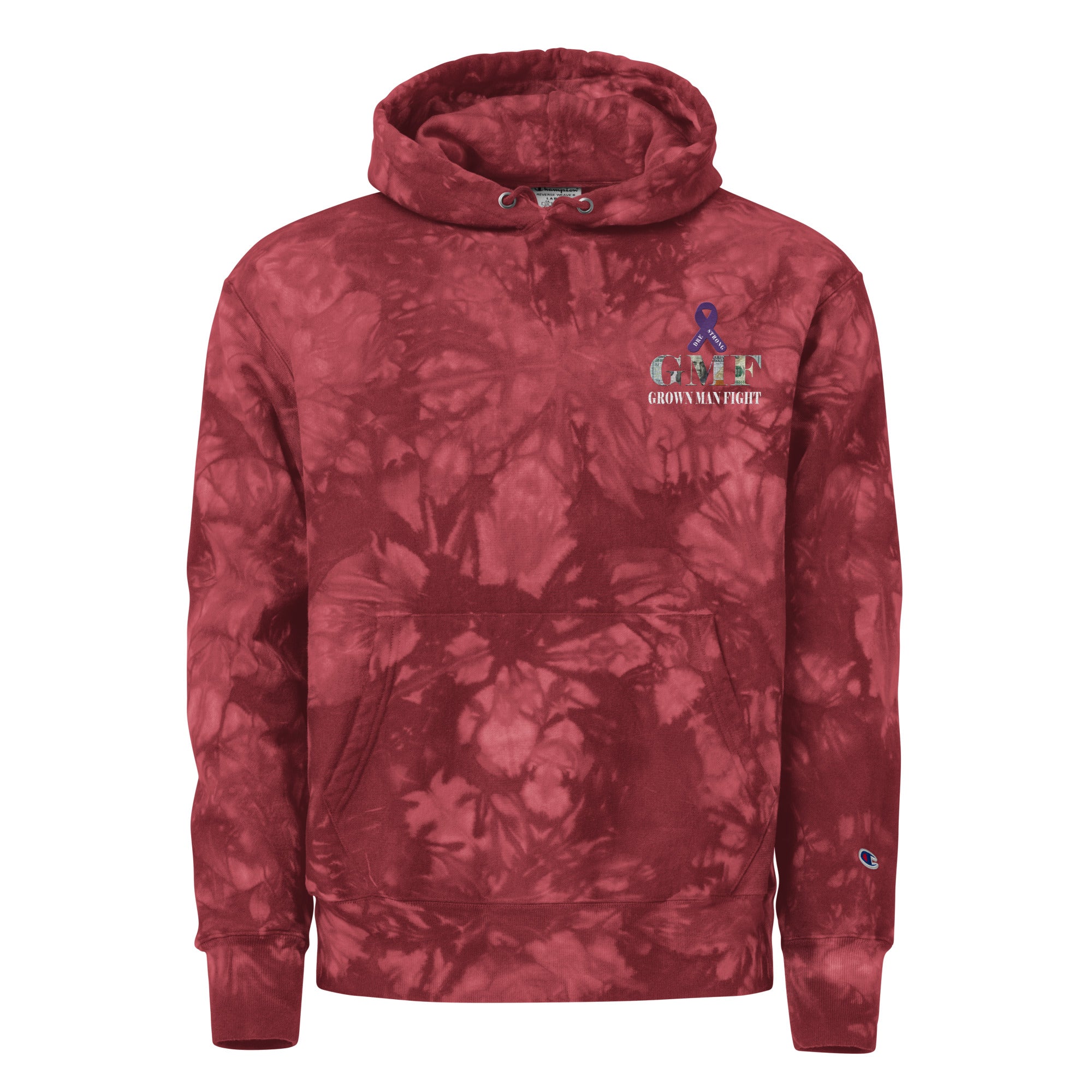 GMF Champion tie-dye hoodie