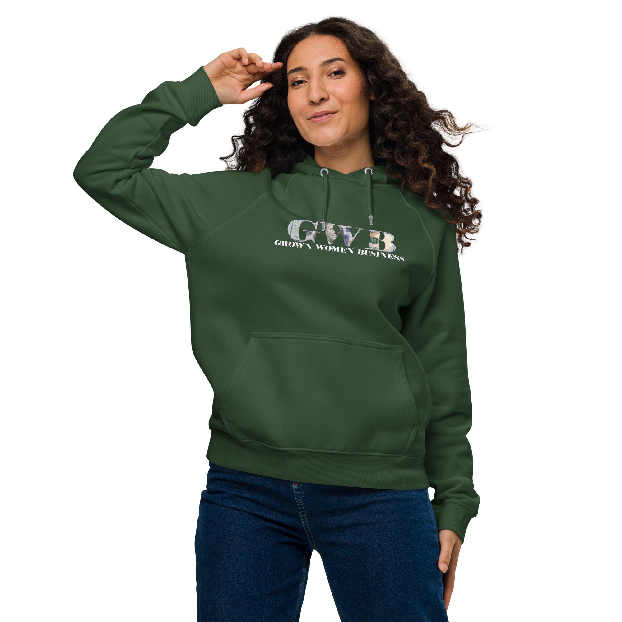 Women's Eco raglan hoodie