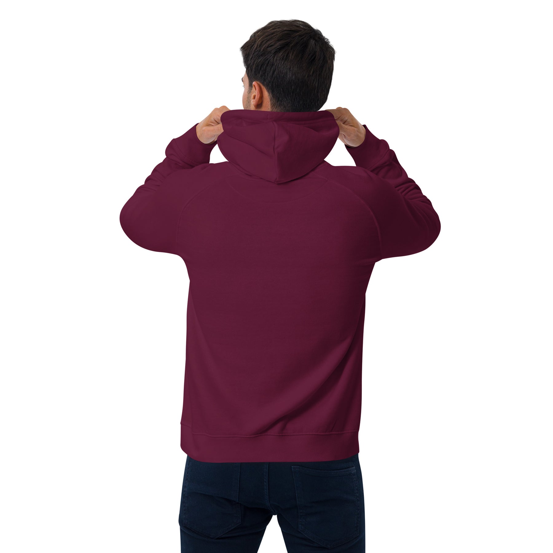 Man eco raglan hoodie