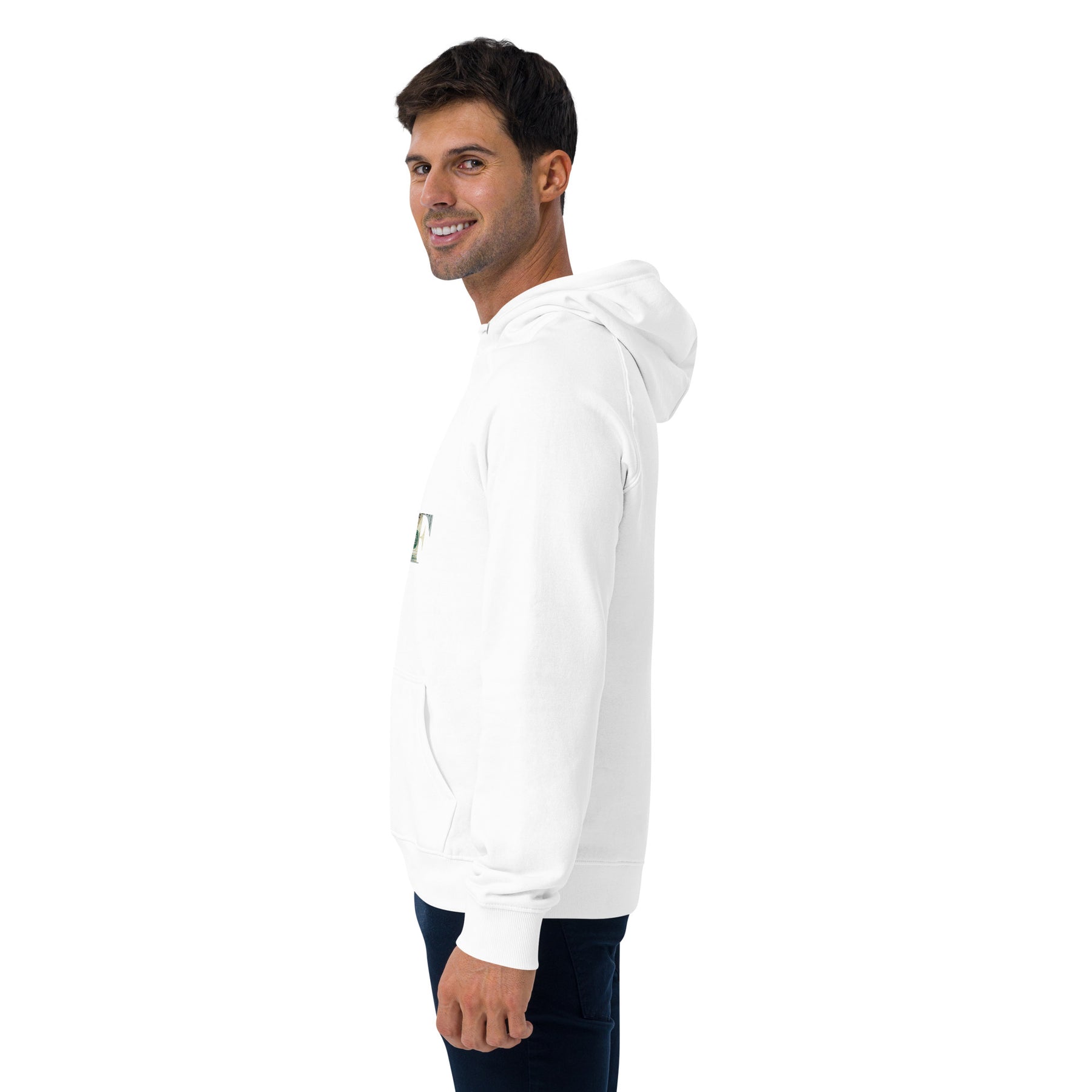 Man eco raglan hoodie