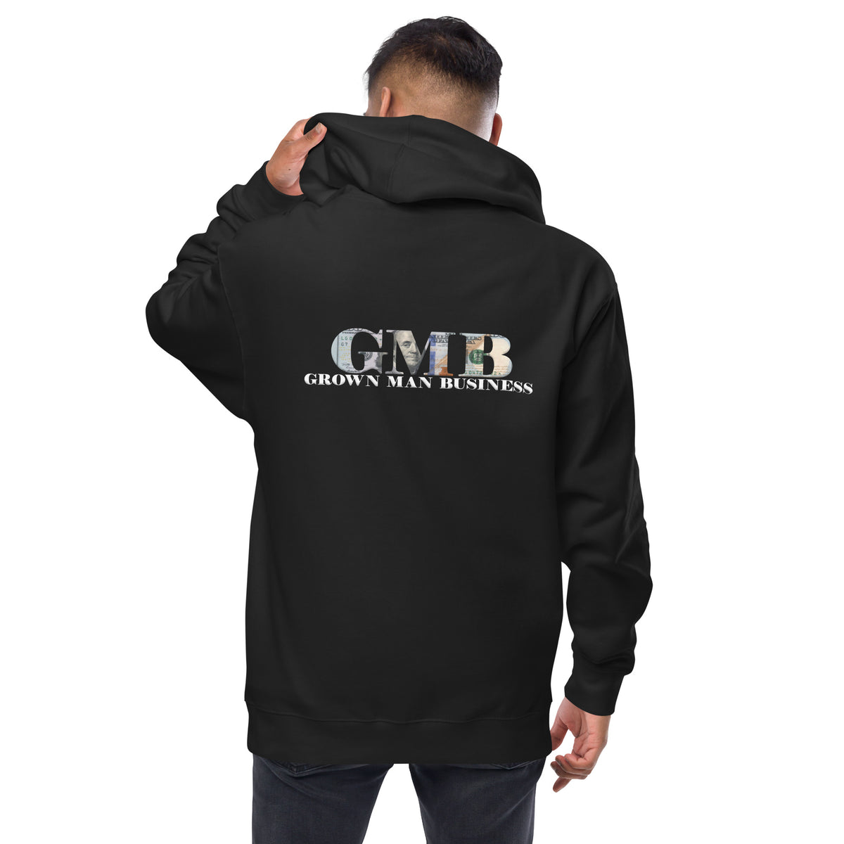 Men's fleece zip up hoodie