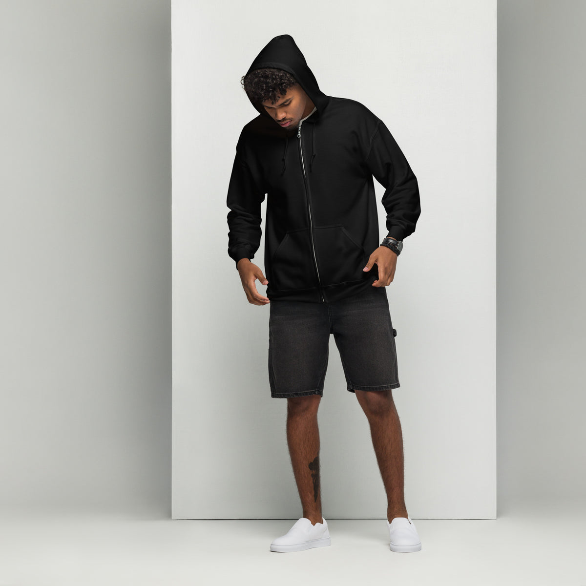 Men's heavy blend zip hoodie