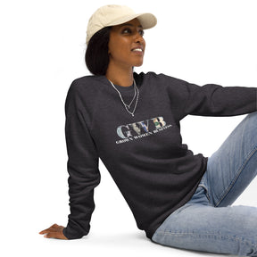 Organic raglan sweatshirt