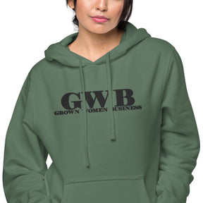 Women's pigment-dyed hoodie