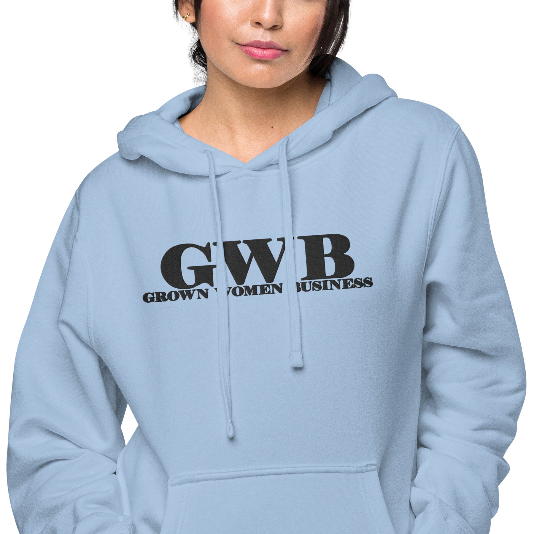 Women's pigment-dyed hoodie