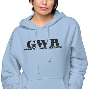 Women's pigment-dyed hoodie