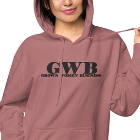 Women's pigment-dyed hoodie