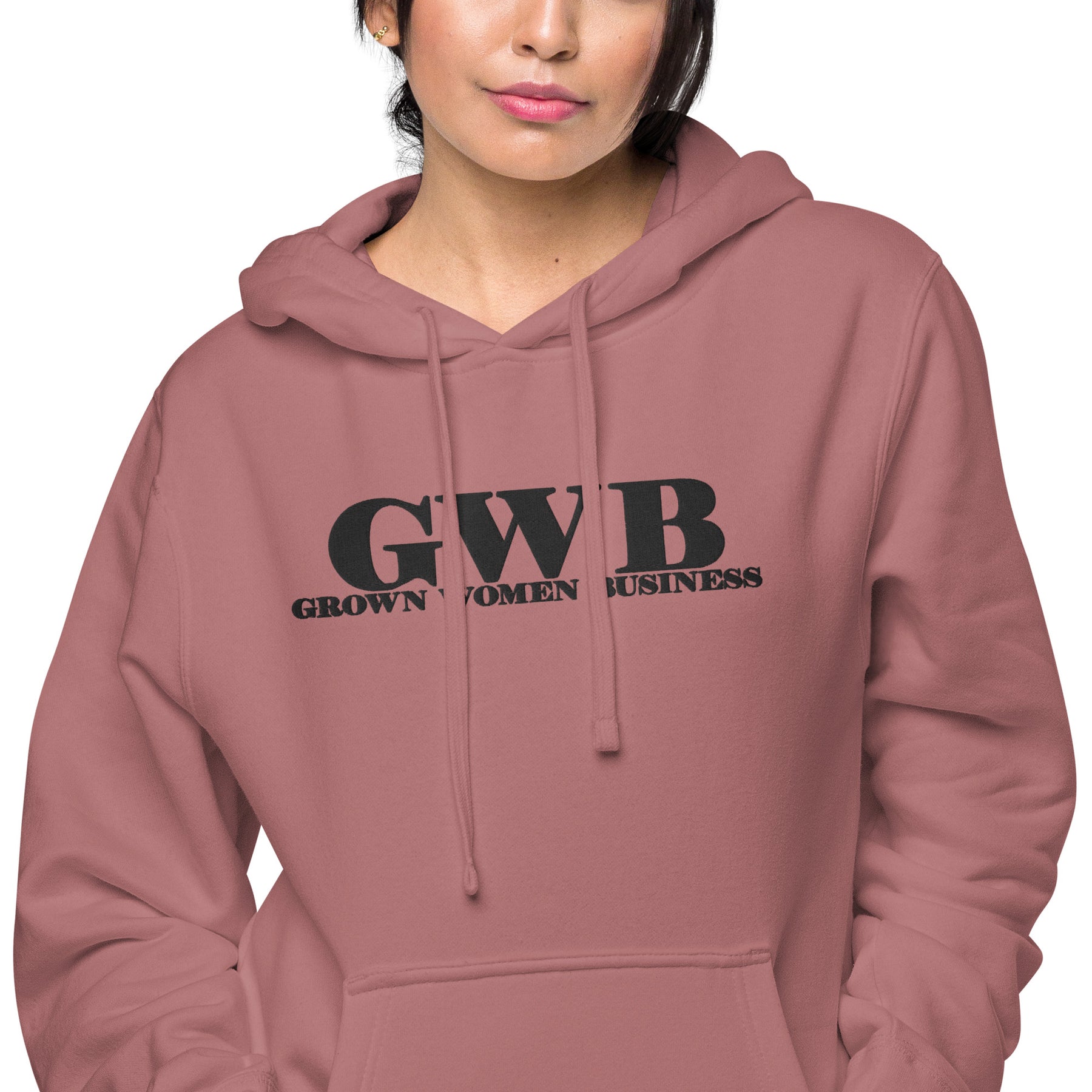 Women's pigment-dyed hoodie