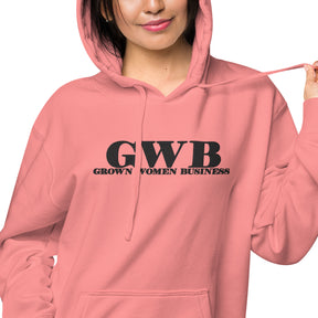 Women's pigment-dyed hoodie