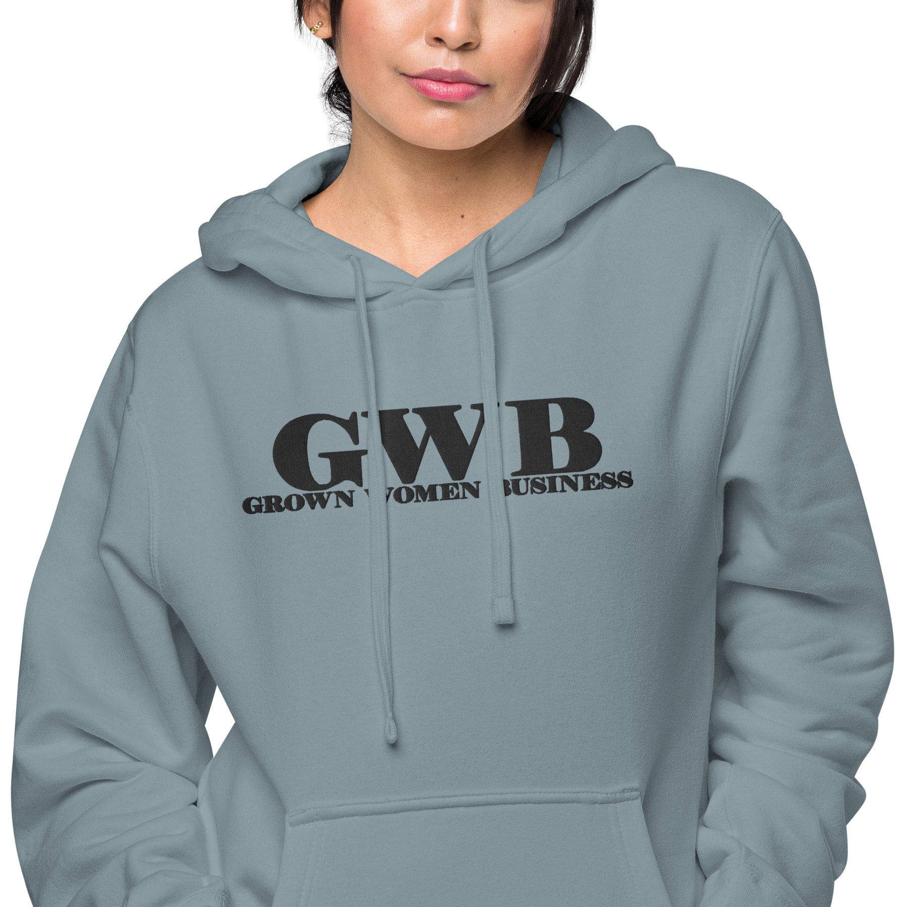 Women's pigment-dyed hoodie