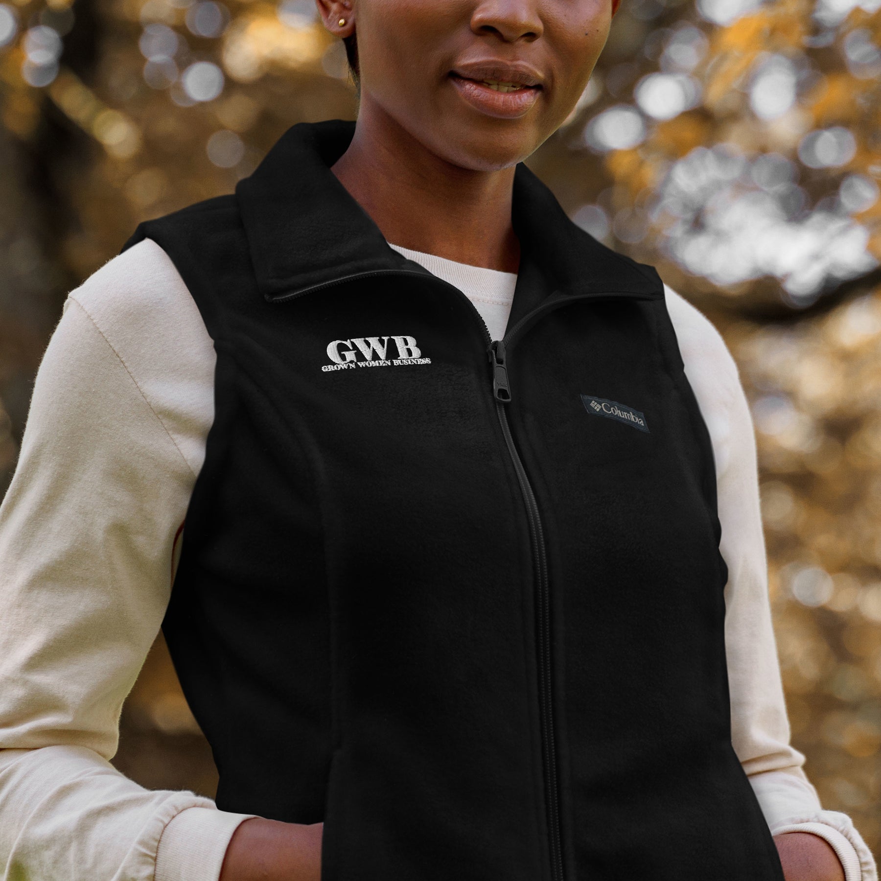 Women’s Columbia fleece vest