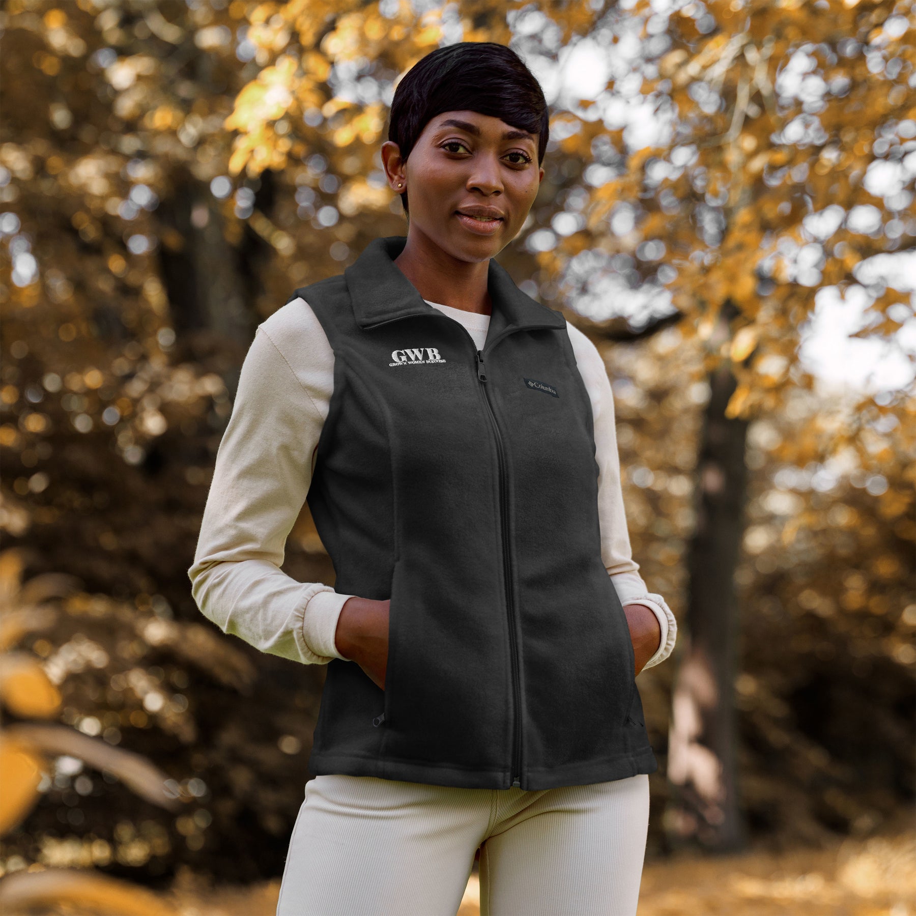 Women’s Columbia fleece vest