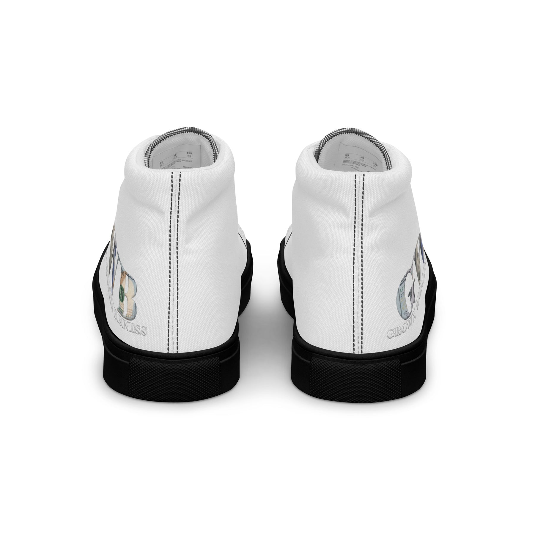 Women’s high top canvas shoes