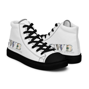 Women’s high top canvas shoes