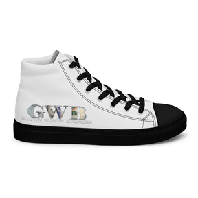 Women’s high top canvas shoes