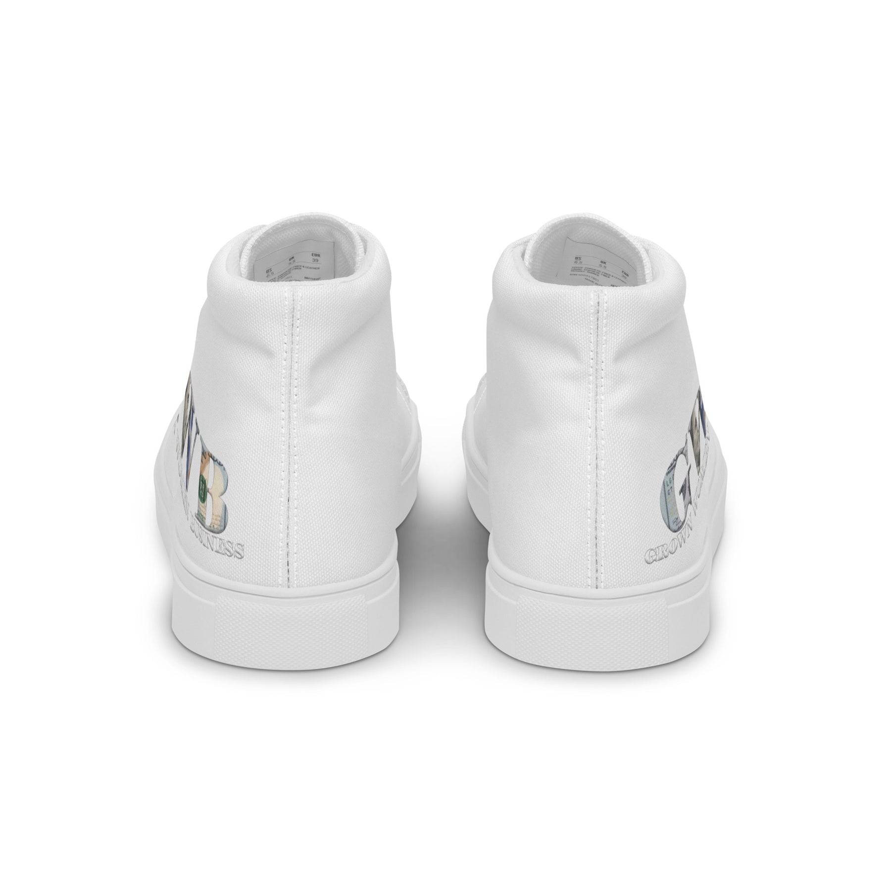 Women’s high top canvas shoes