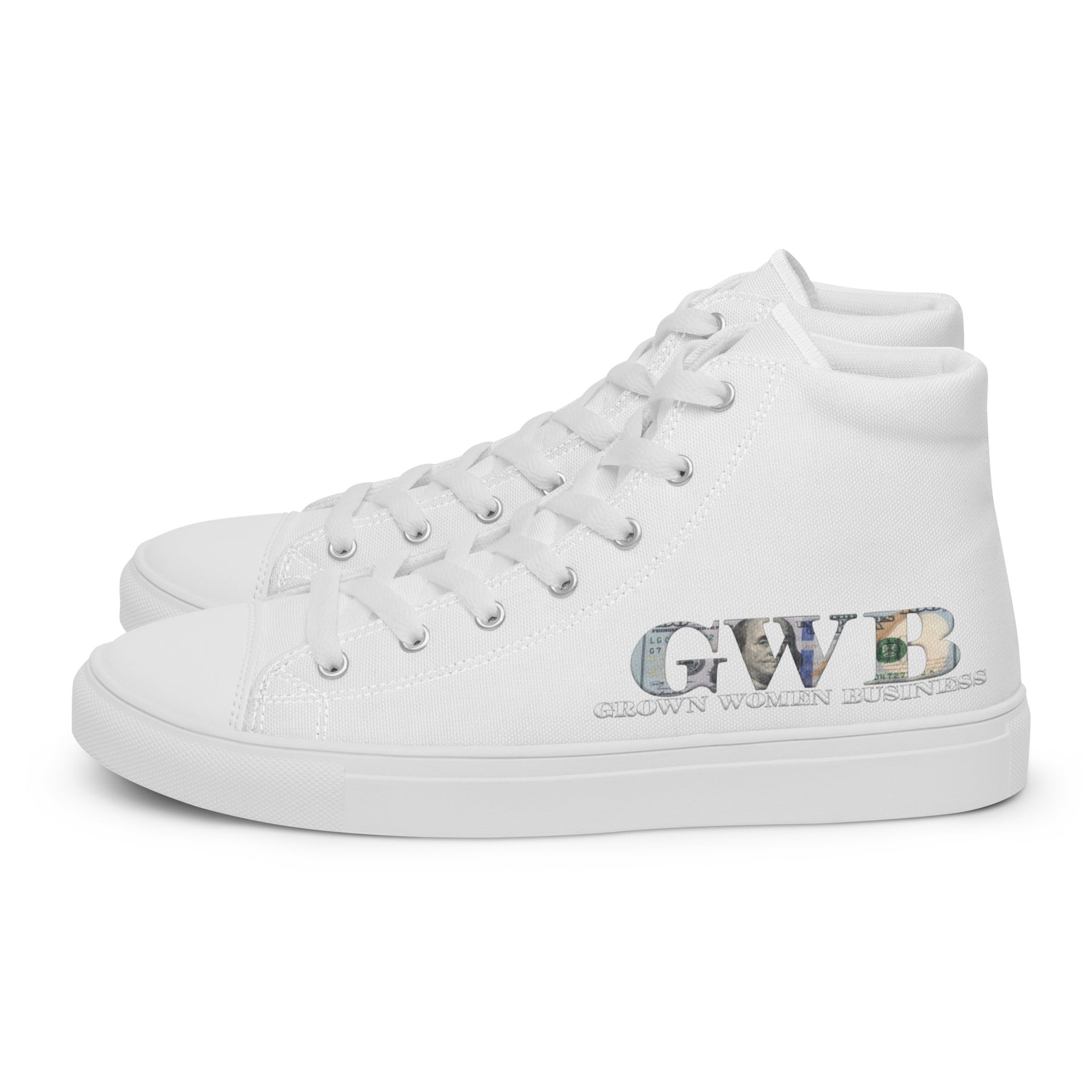 Women’s high top canvas shoes