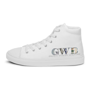 Women’s high top canvas shoes