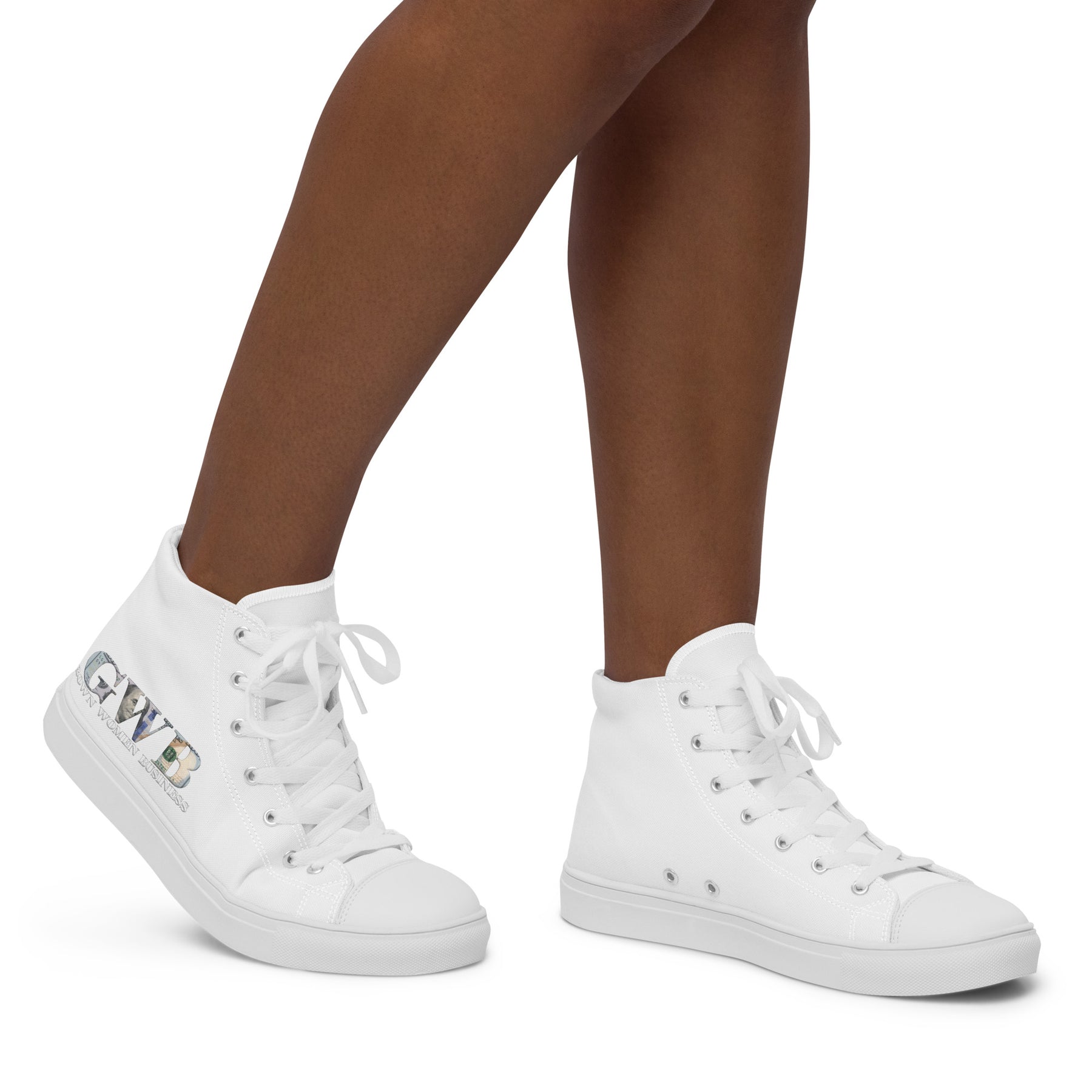 Women’s high top canvas shoes