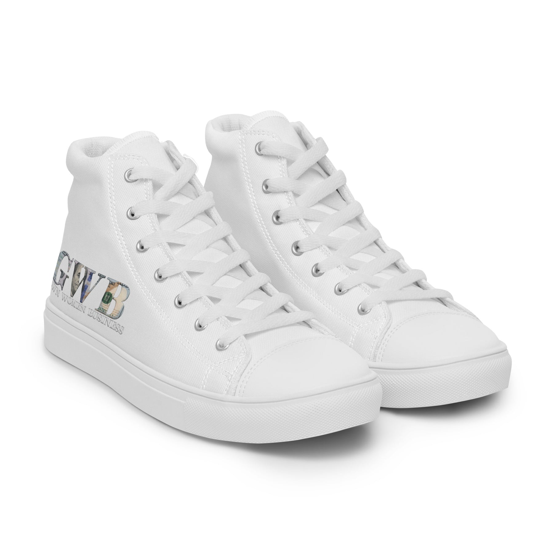 Women’s high top canvas shoes