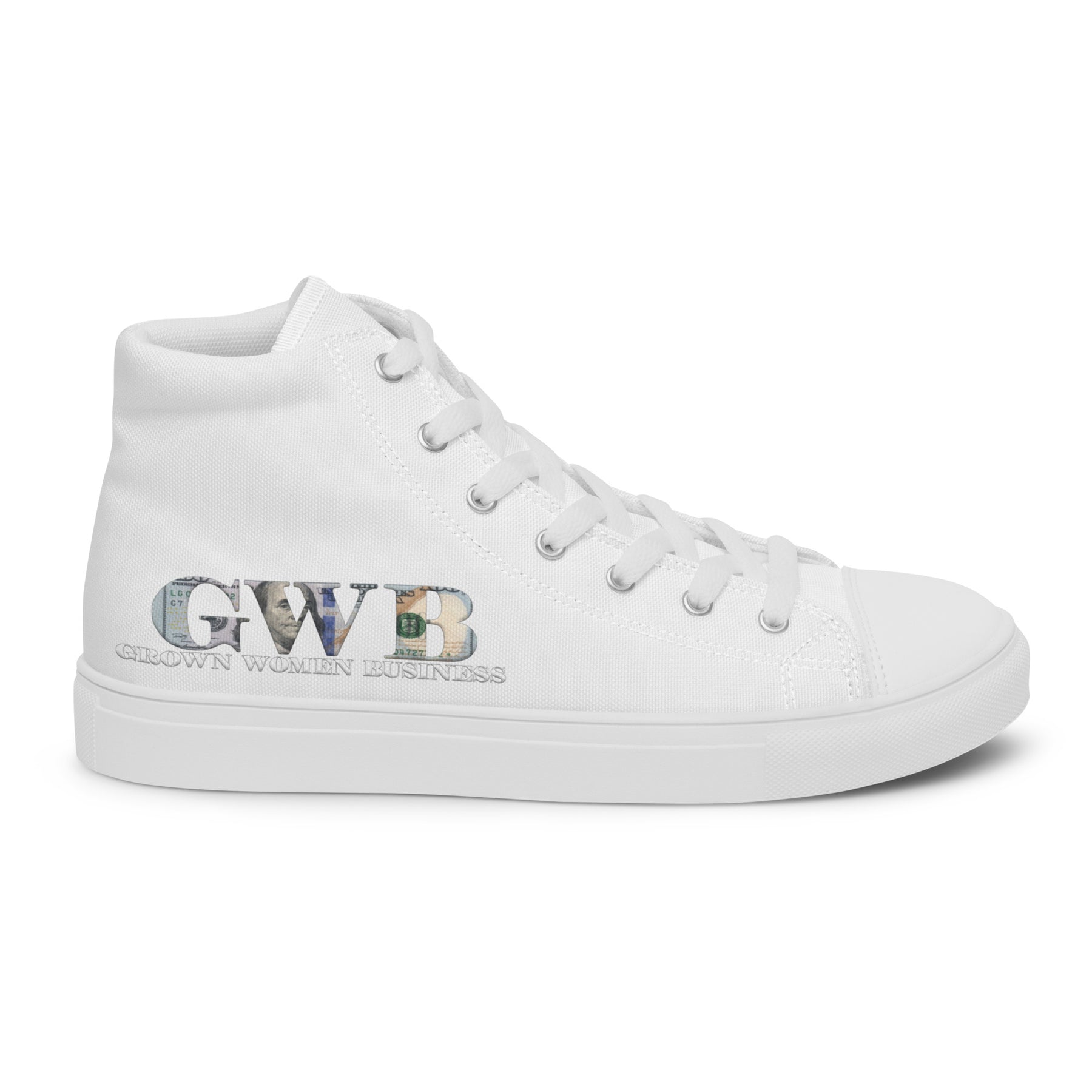 Women’s high top canvas shoes