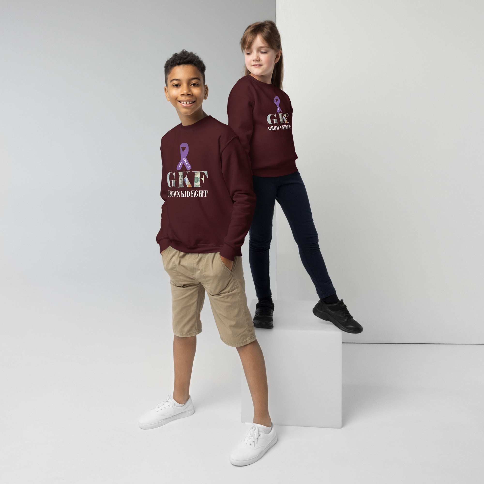 Youth GKF crewneck sweatshirt