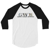 Women's 3/4 sleeve raglan shirt